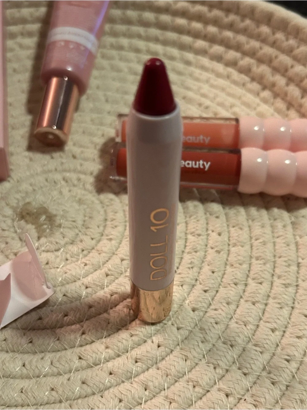 Doll 10 3 Piece Bundle and 2 Kara Beauty Lip Glosd